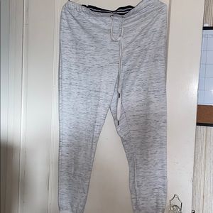 Grey sweatpants
